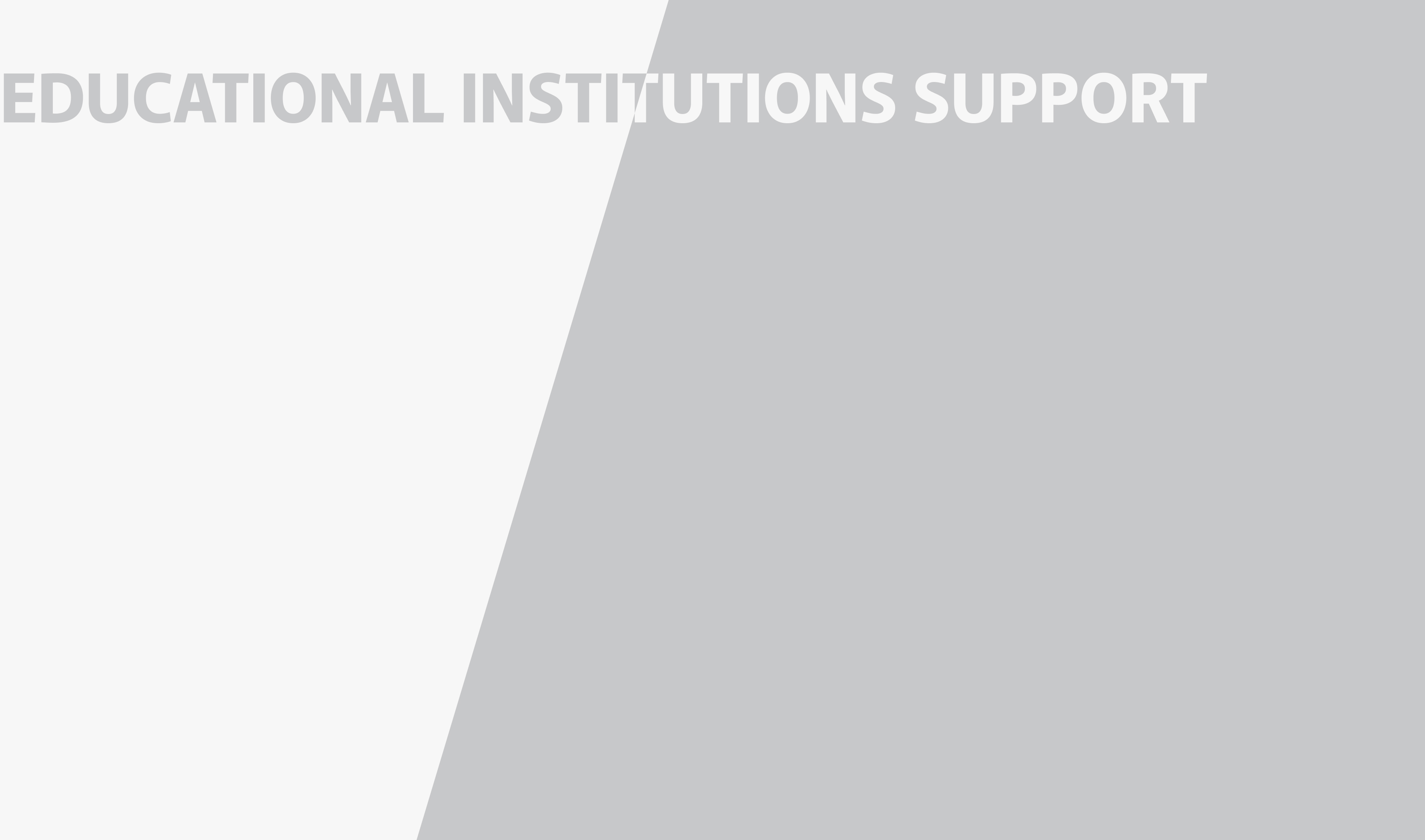 EDUCATIONAL INSTITUTIONS SUPPORT